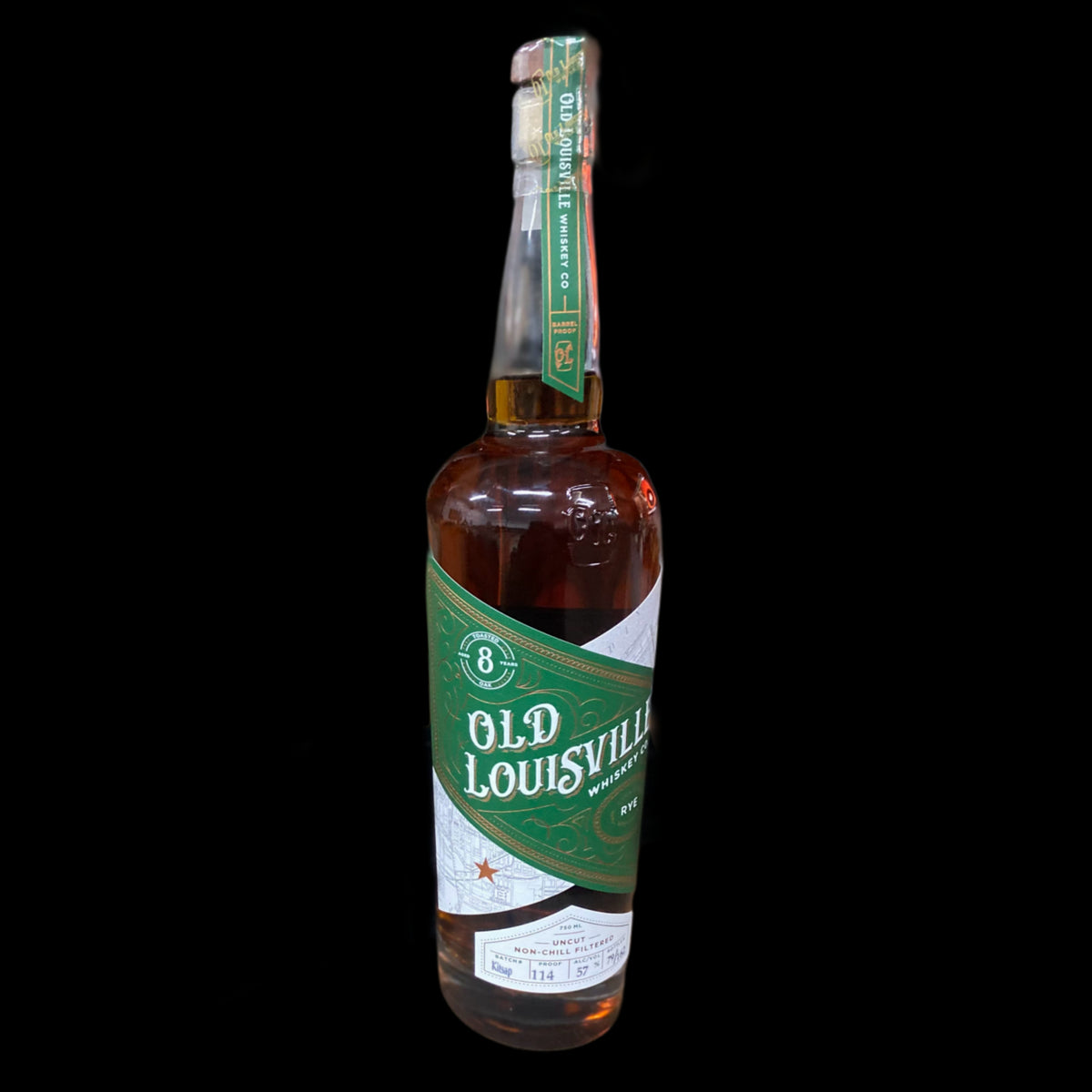 Old Louisville 8 Year Toasted Rye Cask Strength (KWS Pick)
